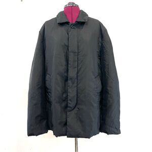 Club Monaco Mens Black puff Jacket Waterproof Business Casual Puff Coat L